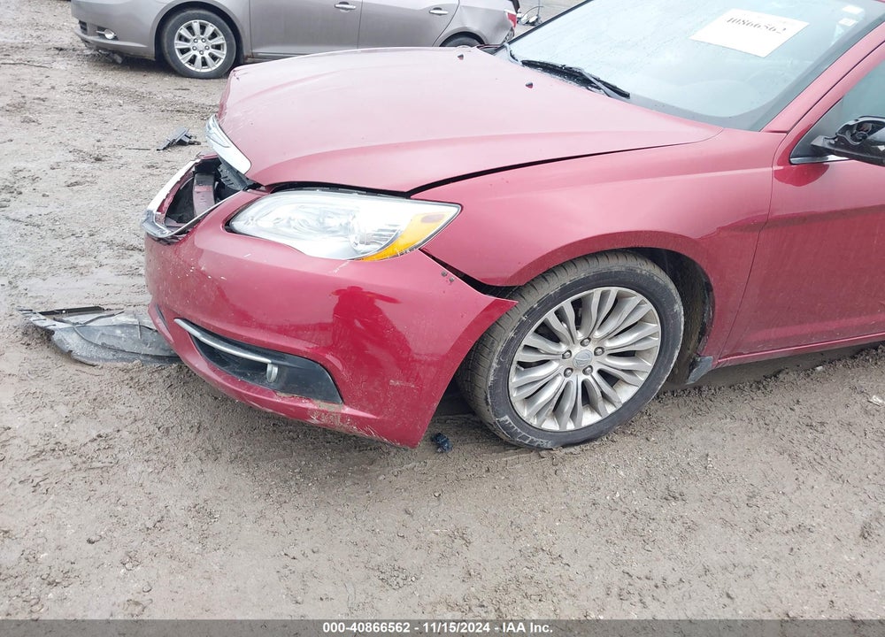 2012 CHRYSLER 200 LIMITED VIN: 1C3CCBCG8CN281422