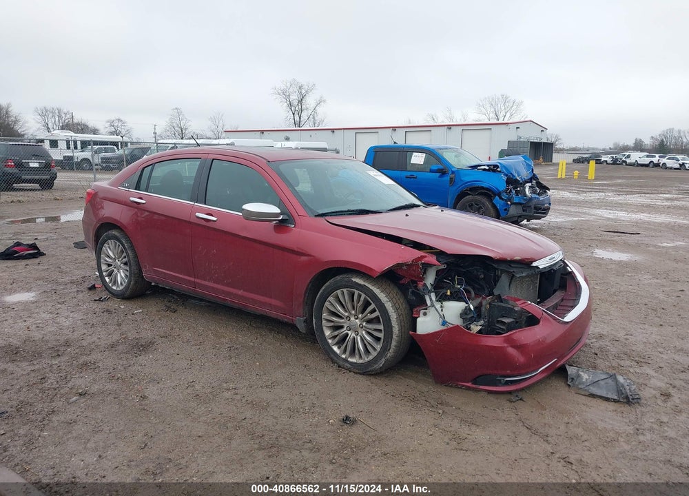 2012 CHRYSLER 200 LIMITED VIN: 1C3CCBCG8CN281422