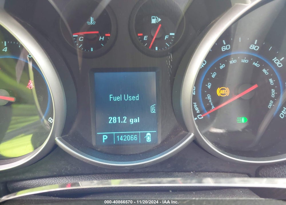 2011 CHEVROLET CRUZE 1LT VIN: 1G1PF5S95B7245885