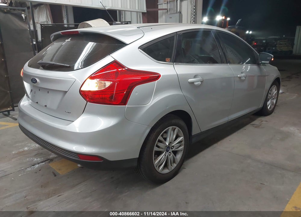 2012 FORD FOCUS SEL VIN: 1FAHP3M29CL334189