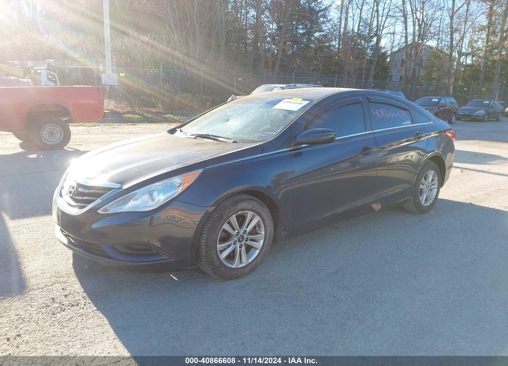 2013 HYUNDAI SONATA GLS VIN: 5NPEB4AC2DH691704