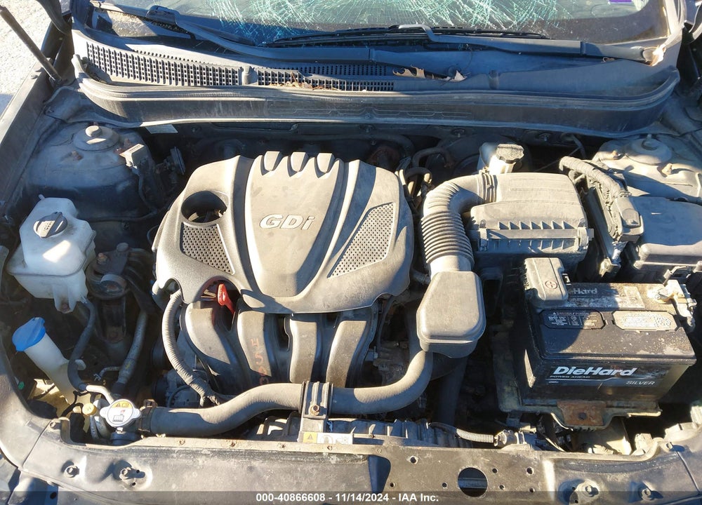 2013 HYUNDAI SONATA GLS VIN: 5NPEB4AC2DH691704