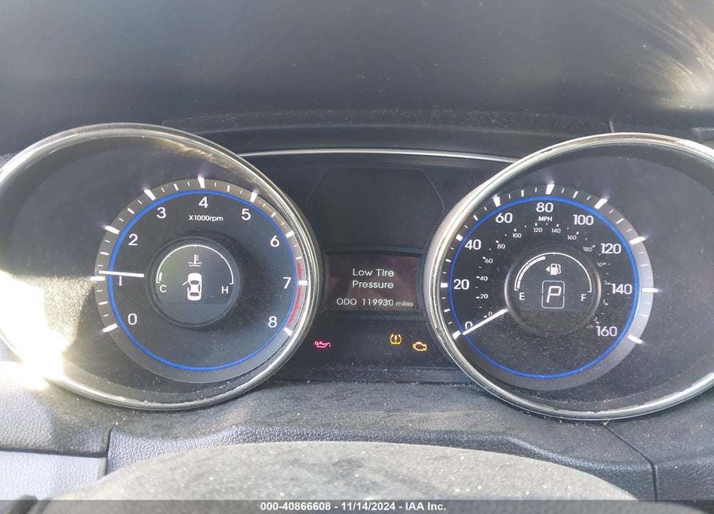 2013 HYUNDAI SONATA GLS VIN: 5NPEB4AC2DH691704