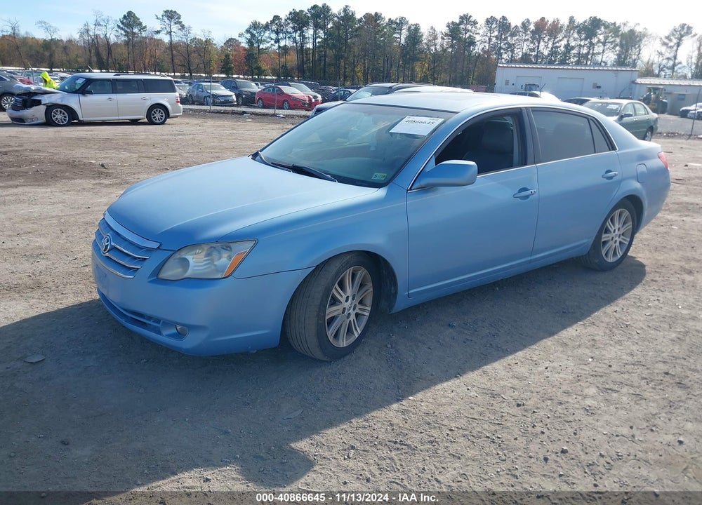 2007 TOYOTA AVALON LIMITED VIN: 4T1BK36B17U242727