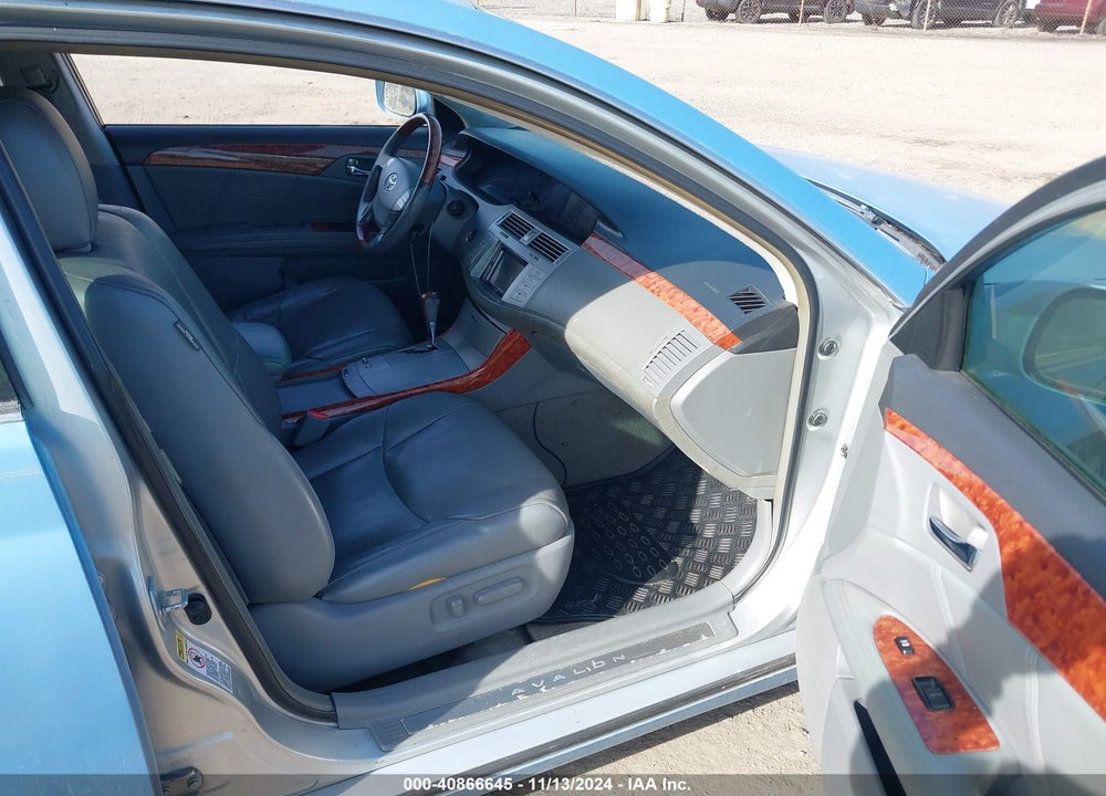 2007 TOYOTA AVALON LIMITED VIN: 4T1BK36B17U242727