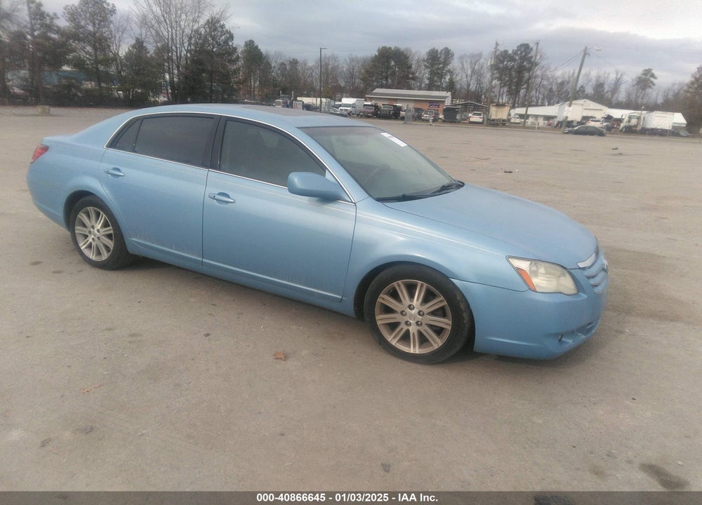 2007 TOYOTA AVALON LIMITED VIN: 4T1BK36B17U242727
