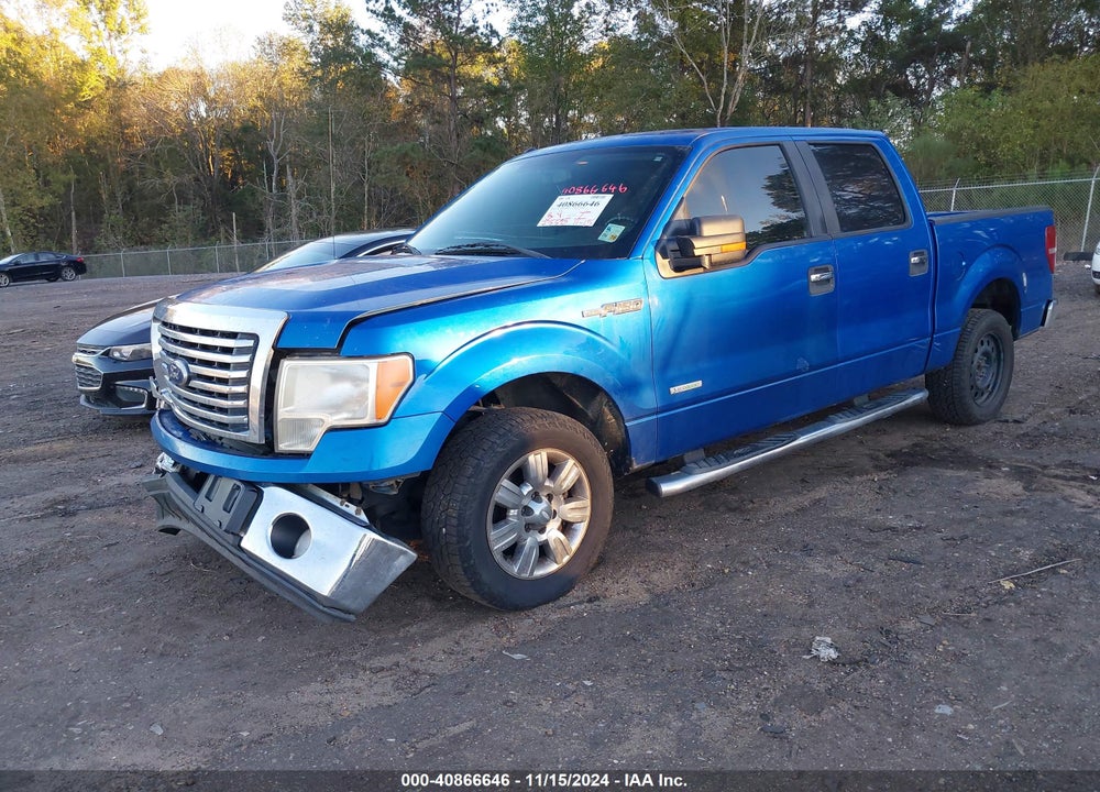 2011 FORD F-150 XLT VIN: 1FTFW1CT1BFB82893