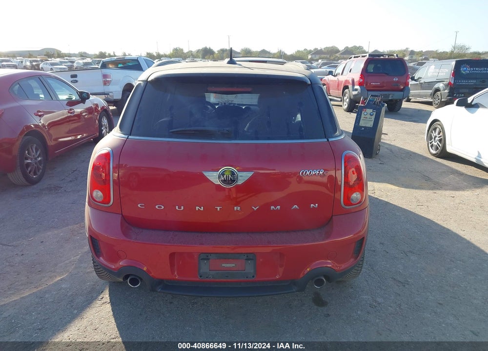 2015 MINI COUNTRYMAN COOPER S VIN: WMWZC3C50FWT06321