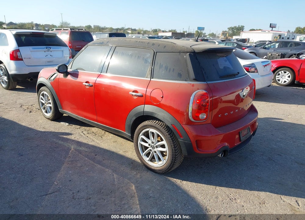 2015 MINI COUNTRYMAN COOPER S VIN: WMWZC3C50FWT06321