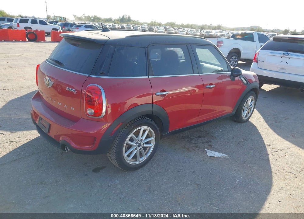 2015 MINI COUNTRYMAN COOPER S VIN: WMWZC3C50FWT06321