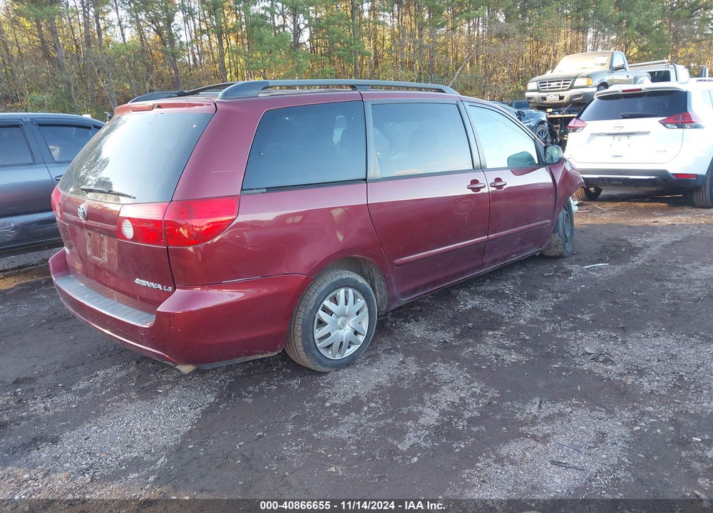 2006 TOYOTA SIENNA LE VIN: 5TDZA23C76S501205
