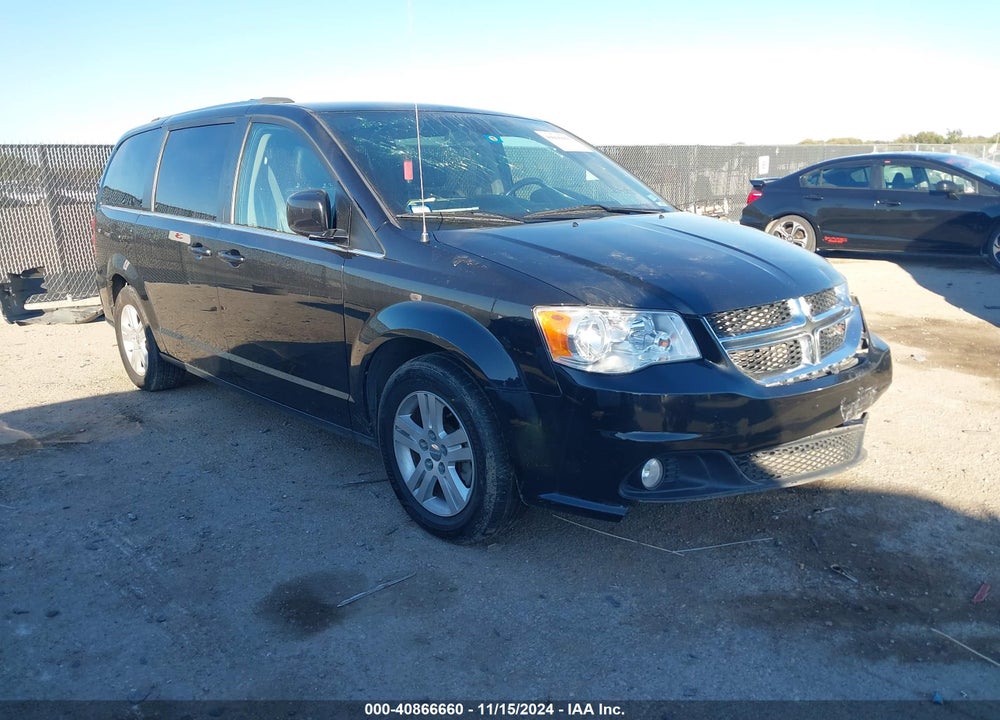 2019 DODGE GRAND CARAVAN SXT VIN: 2C4RDGCG0KR776540