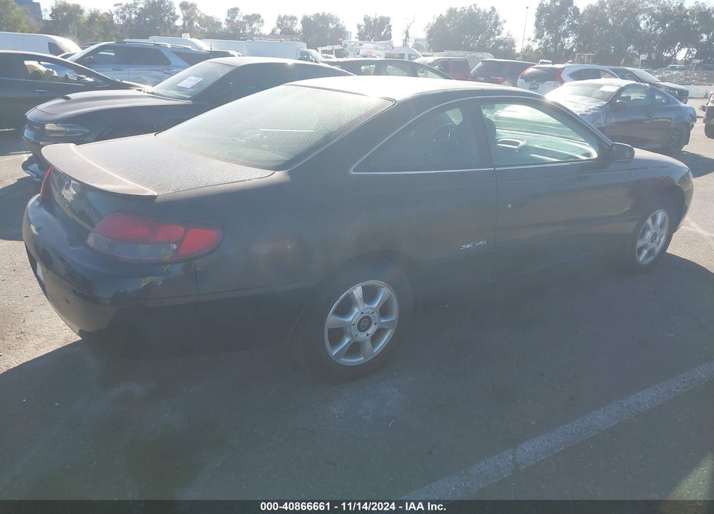 1999 TOYOTA CAMRY SOLARA SE V6 VIN: 2T1CF22P5XC139073