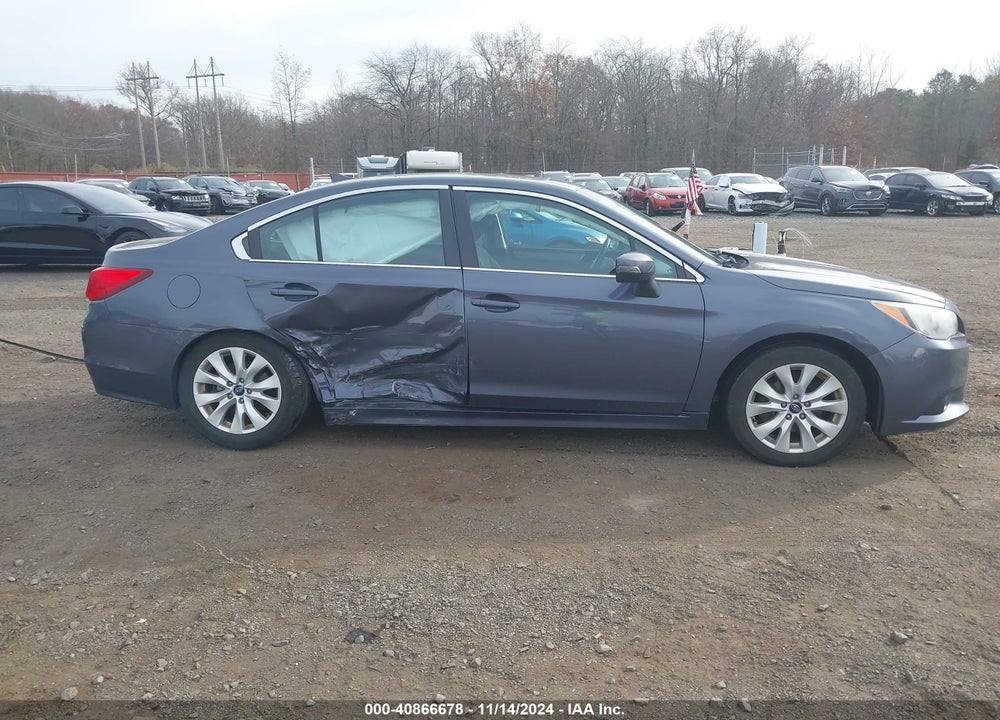 2016 SUBARU LEGACY 2.5I PREMIUM VIN: 4S3BNAH60G3036823