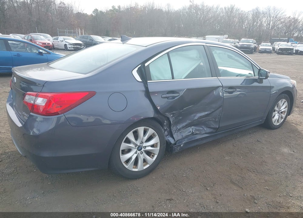 2016 SUBARU LEGACY 2.5I PREMIUM VIN: 4S3BNAH60G3036823