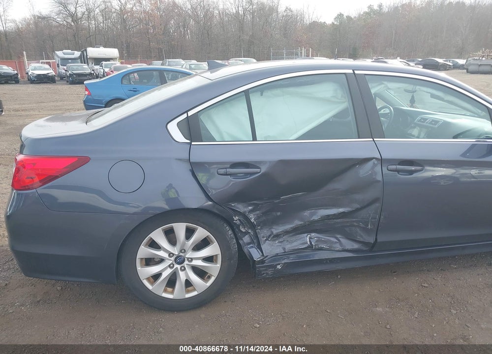 2016 SUBARU LEGACY 2.5I PREMIUM VIN: 4S3BNAH60G3036823