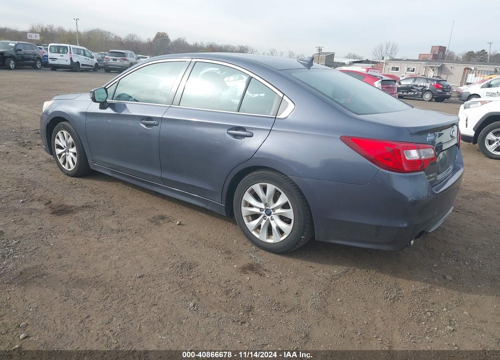 2016 SUBARU LEGACY 2.5I PREMIUM VIN: 4S3BNAH60G3036823