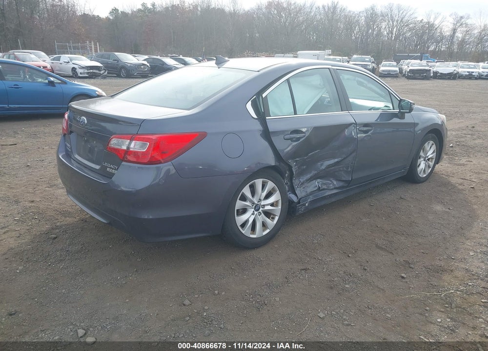 2016 SUBARU LEGACY 2.5I PREMIUM VIN: 4S3BNAH60G3036823