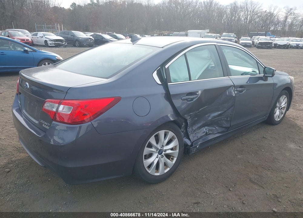 2016 SUBARU LEGACY 2.5I PREMIUM VIN: 4S3BNAH60G3036823