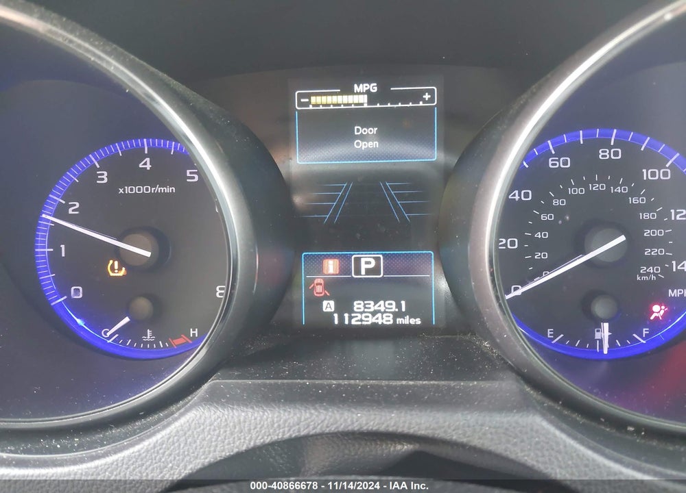 2016 SUBARU LEGACY 2.5I PREMIUM VIN: 4S3BNAH60G3036823
