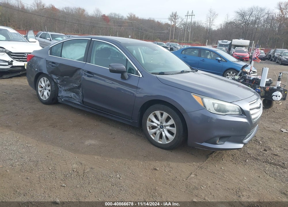 2016 SUBARU LEGACY 2.5I PREMIUM VIN: 4S3BNAH60G3036823