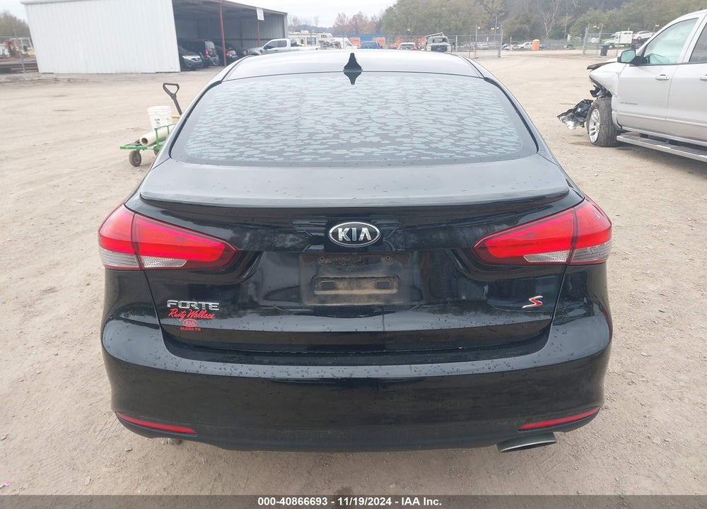 2017 KIA FORTE S VIN: 3KPFL4A74HE052349