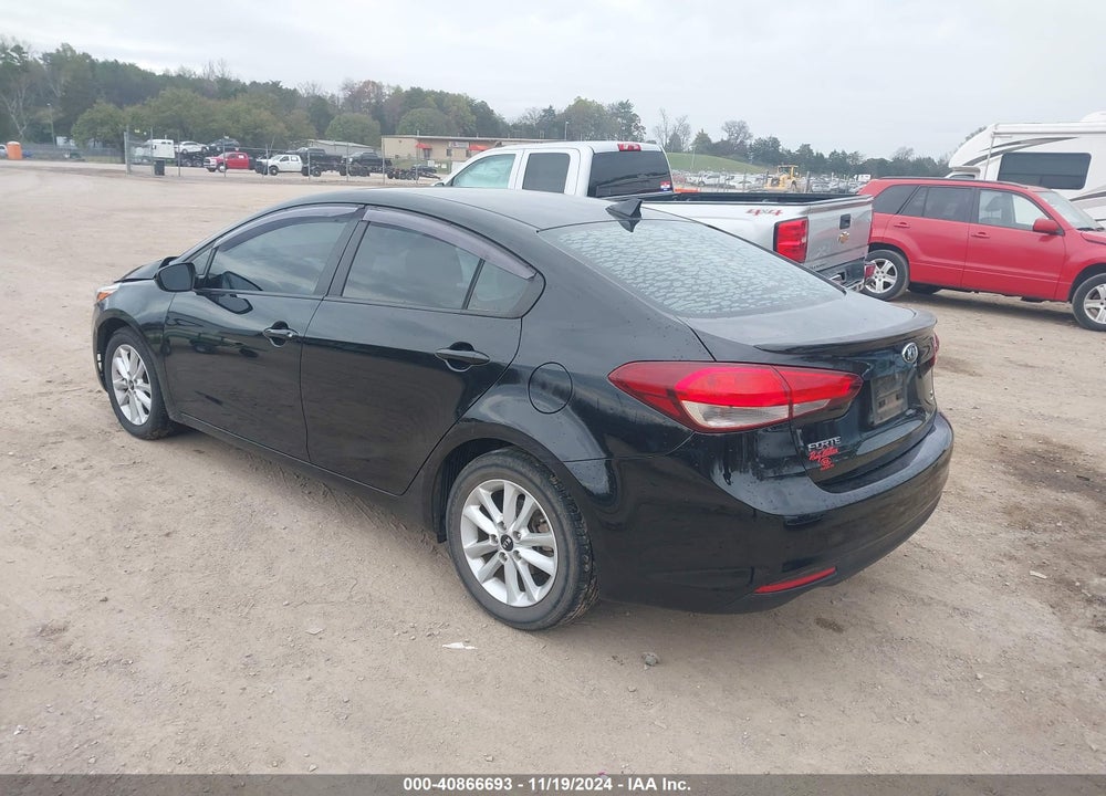 2017 KIA FORTE S VIN: 3KPFL4A74HE052349