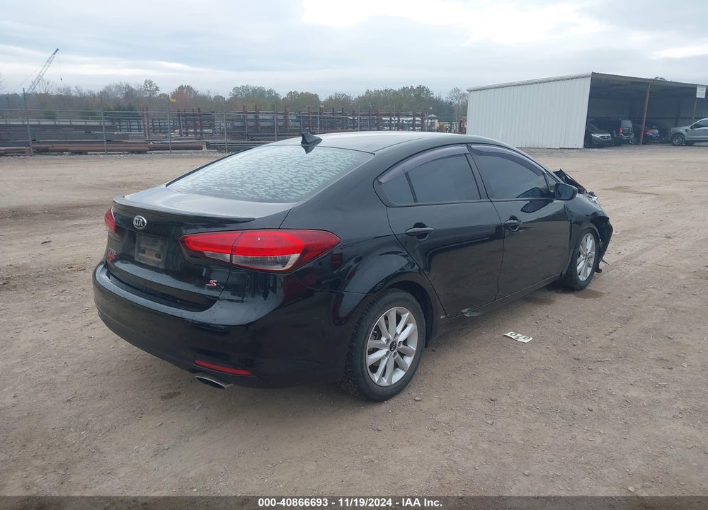2017 KIA FORTE S VIN: 3KPFL4A74HE052349