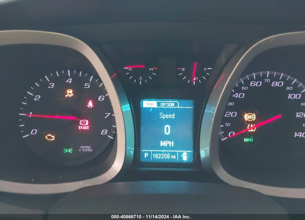 2014 CHEVROLET EQUINOX 1LT VIN: 2GNALBEK9E1132551