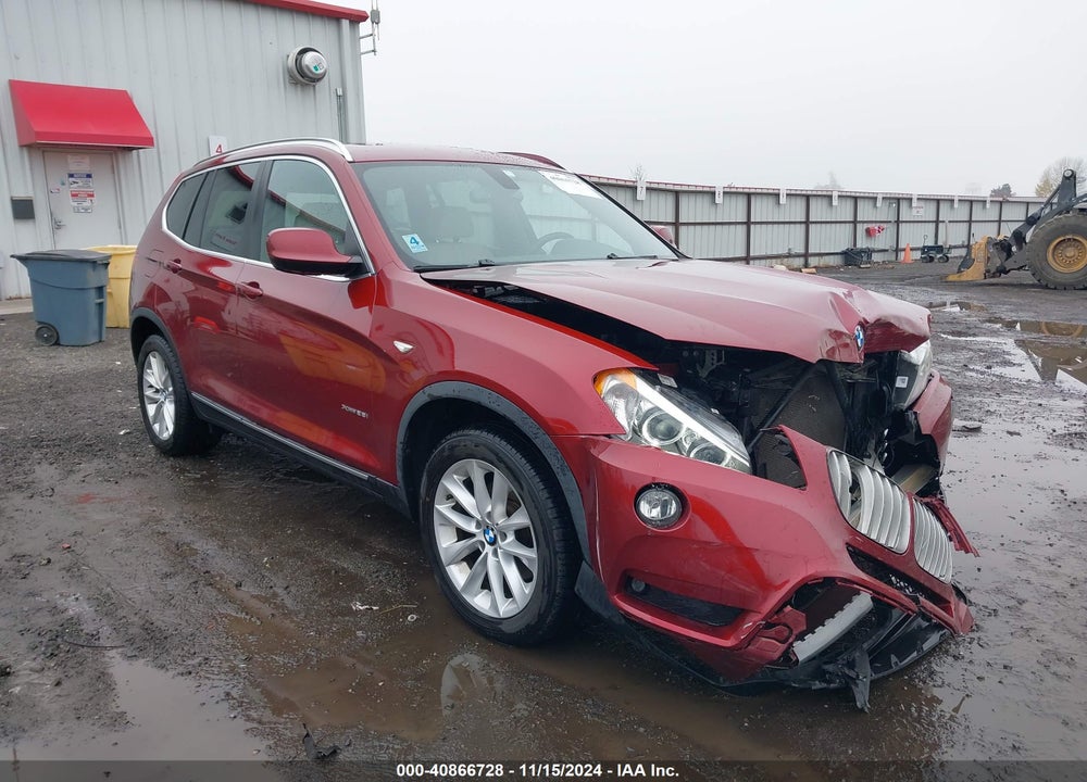 2013 BMW X3 XDRIVE28I VIN: 5UXWX9C59D0A18828