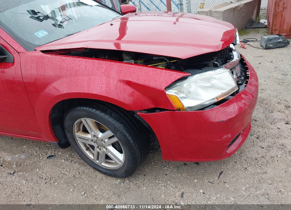 2011 DODGE AVENGER MAINSTREET VIN: 1B3BD1FB0BN531797
