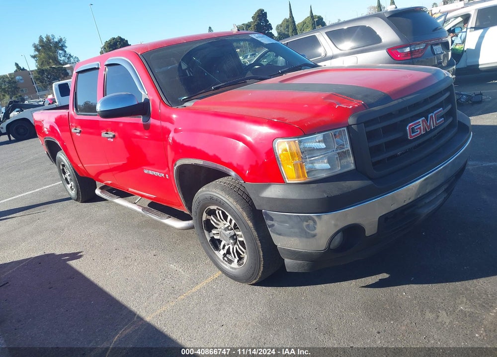 2007 GMC SIERRA 1500 WORK TRUCK VIN: 2GTEC13C871580962