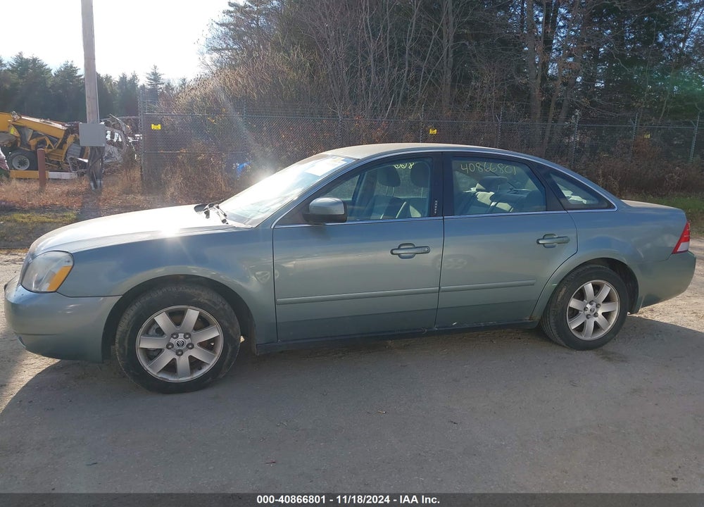 2005 MERCURY MONTEGO LUXURY VIN: 1MEFM40185G606822