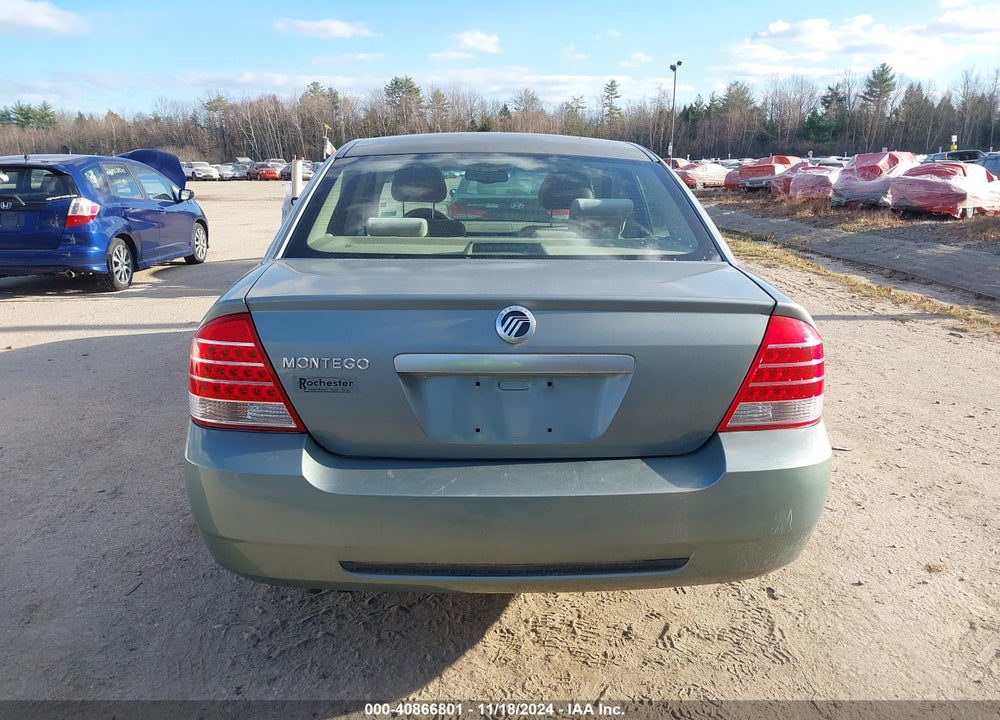 2005 MERCURY MONTEGO LUXURY VIN: 1MEFM40185G606822