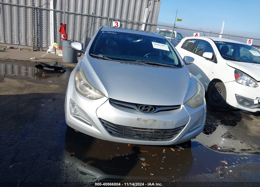 2014 HYUNDAI ELANTRA LIMITED VIN: KMHDH4AE6EU104340