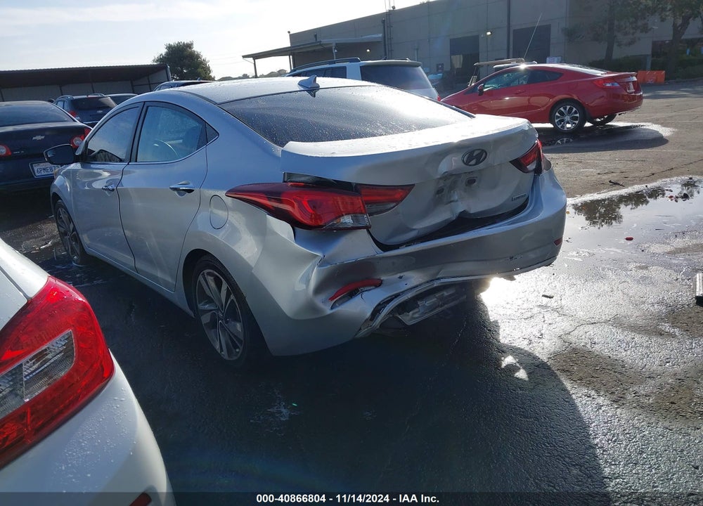 2014 HYUNDAI ELANTRA LIMITED VIN: KMHDH4AE6EU104340