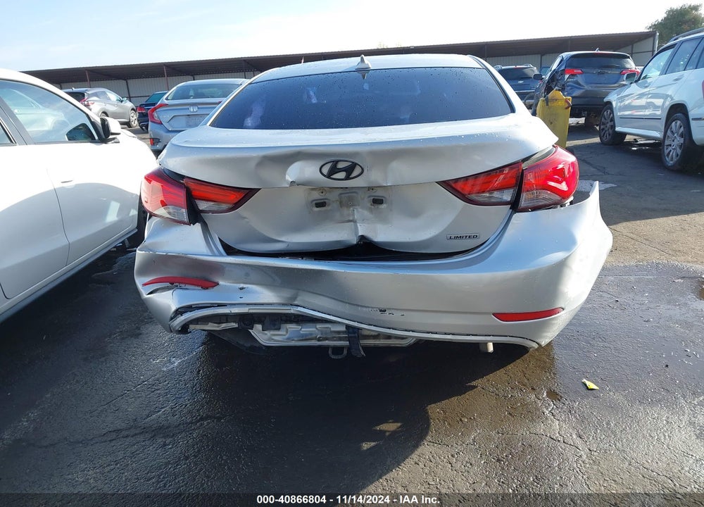 2014 HYUNDAI ELANTRA LIMITED VIN: KMHDH4AE6EU104340