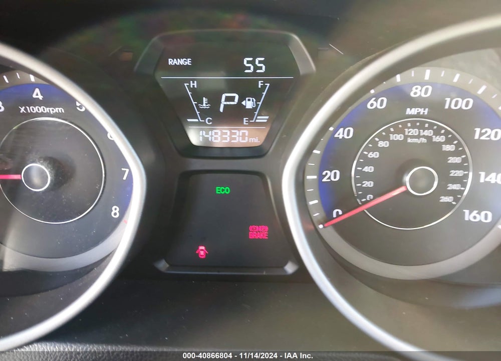 2014 HYUNDAI ELANTRA LIMITED VIN: KMHDH4AE6EU104340