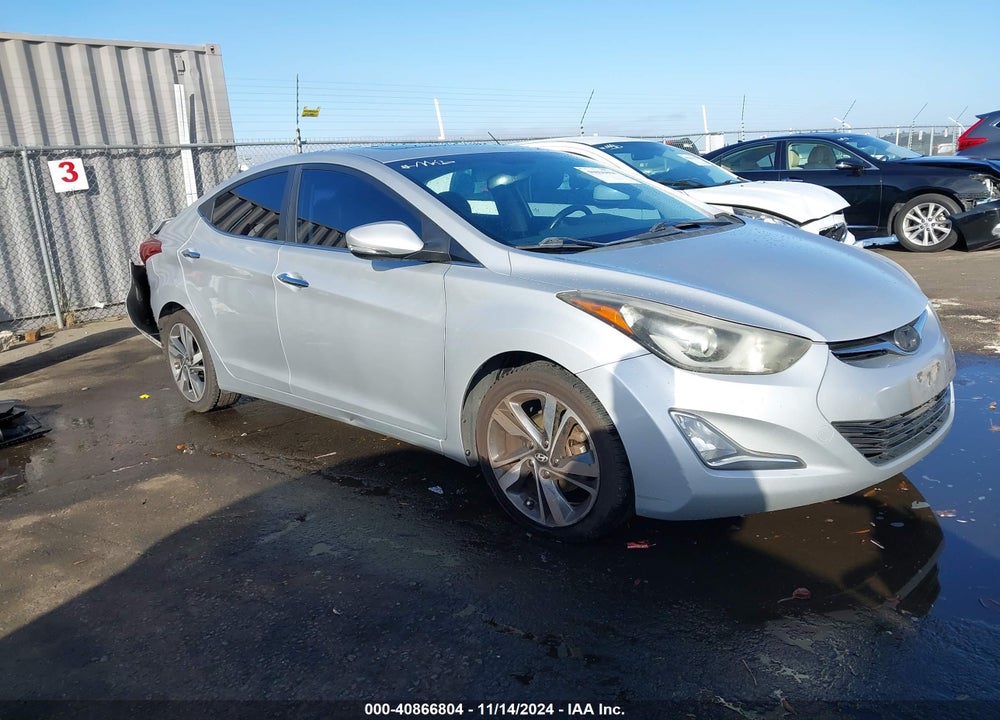 2014 HYUNDAI ELANTRA LIMITED VIN: KMHDH4AE6EU104340