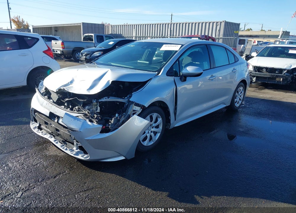 2022 TOYOTA COROLLA VIN: 5YFEPMAEXNP276735