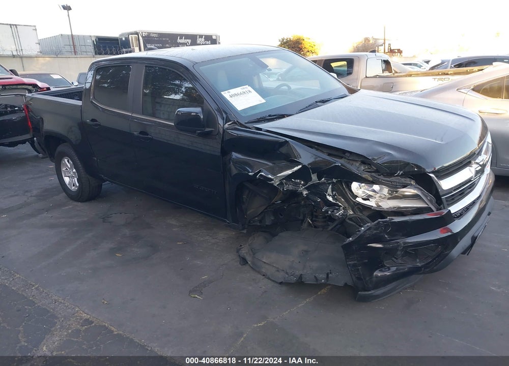 2020 CHEVROLET COLORADO 2WD SHORT BOX WT VIN: 1GCGSBEA2L1105370