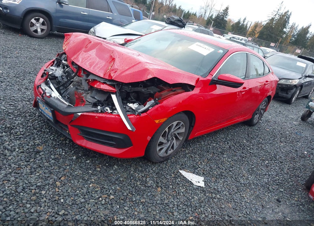 2018 HONDA CIVIC EX VIN: 2HGFC2F77JH594392