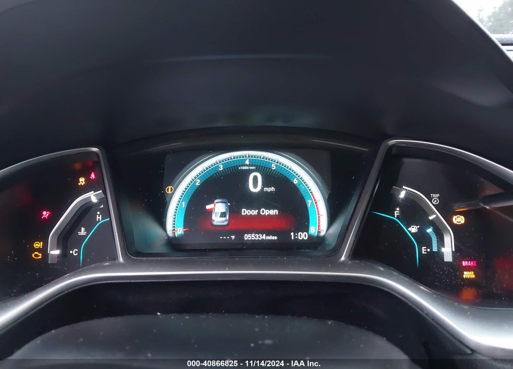 2018 HONDA CIVIC EX VIN: 2HGFC2F77JH594392