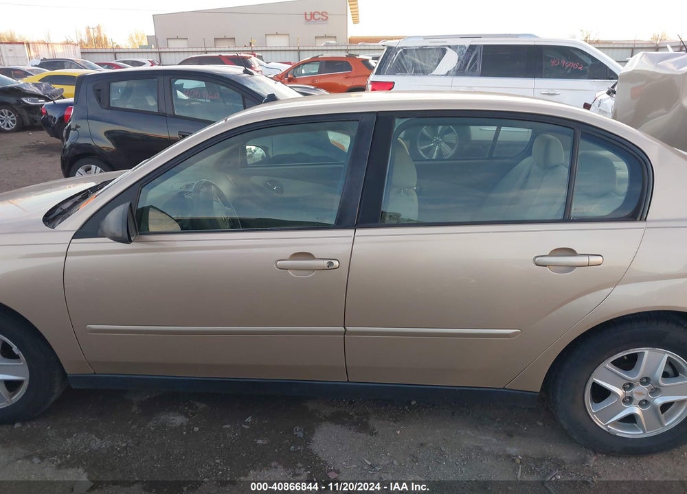 2005 CHEVROLET MALIBU LS VIN: 1G1ZT54875F112349
