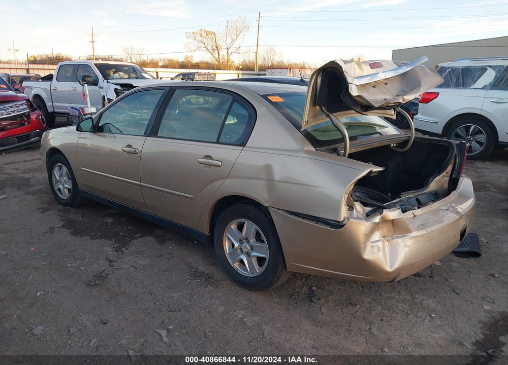 2005 CHEVROLET MALIBU LS VIN: 1G1ZT54875F112349
