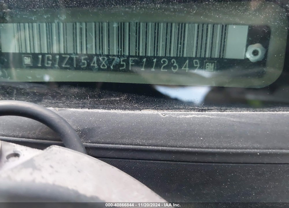 2005 CHEVROLET MALIBU LS VIN: 1G1ZT54875F112349