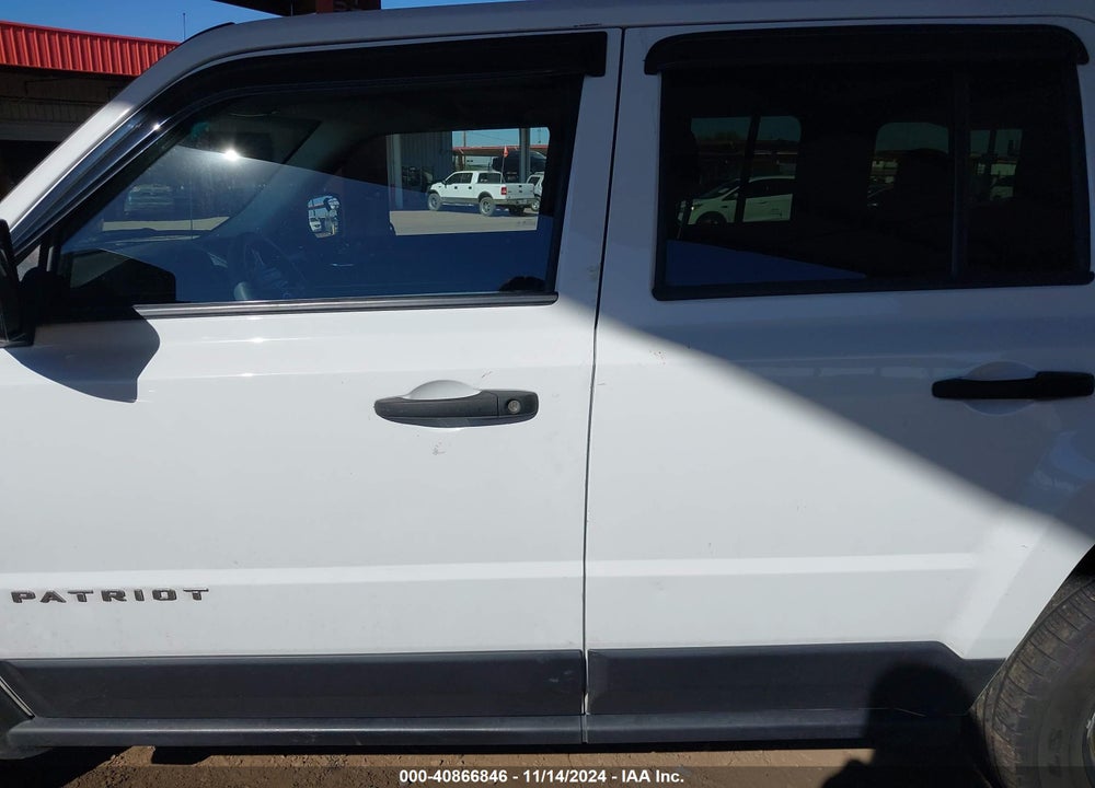2016 JEEP PATRIOT SPORT VIN: 1C4NJRBB1GD500306