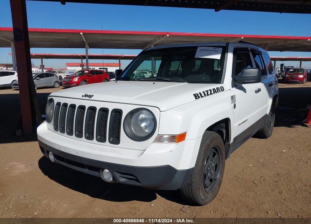 2016 JEEP PATRIOT SPORT VIN: 1C4NJRBB1GD500306