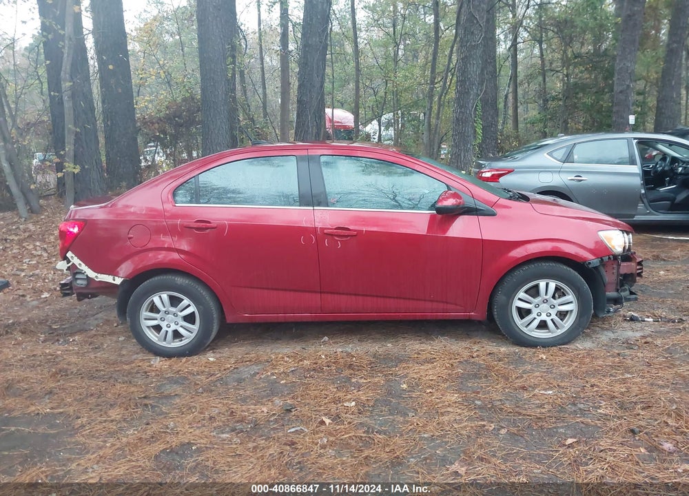 2014 CHEVROLET SONIC LT AUTO VIN: 1G1JC5SB6E4105058