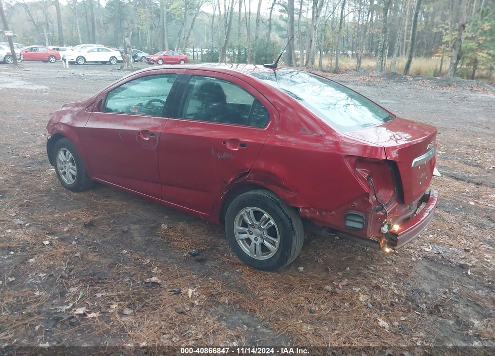 2014 CHEVROLET SONIC LT AUTO VIN: 1G1JC5SB6E4105058